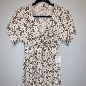 Billabong Tan Floral Dress
